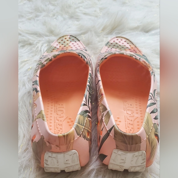 Floafers pink tropical print waterproof loafers - Picture 3 of 4